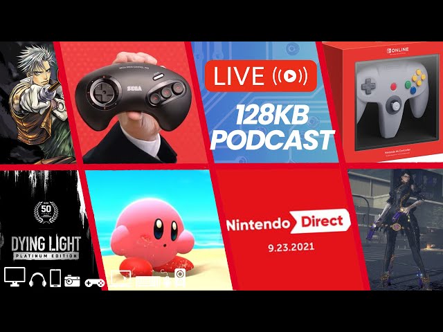 Nintendo Direct Review - N64 & Sega Genesis Switch Controllers are Real // 128KB LIVE
