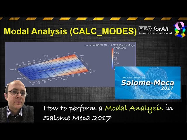 [Salome-Meca Tutorial] How to perform a modal analysis?