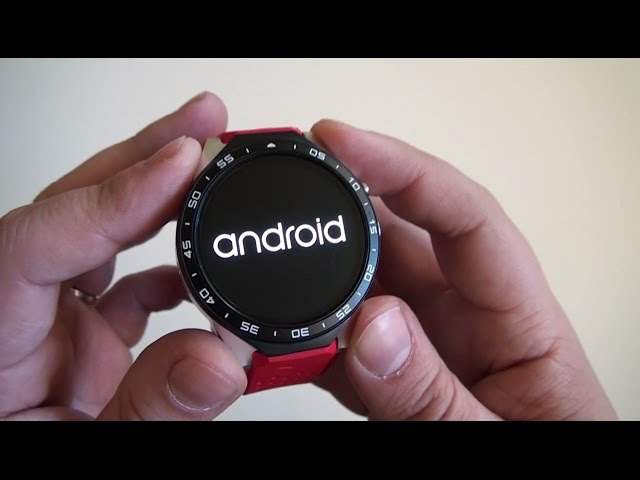 KingWear KW88 : smartwatch chinoise android oled
