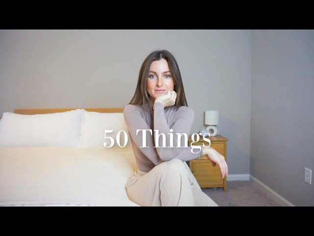 50 THINGS I NO LONGER BUY | Minimalism