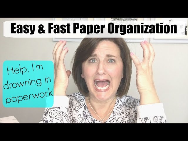 Paper Organization Simplified