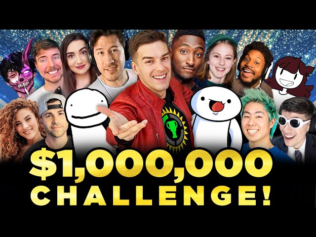 The Game Theory $1,000,000 Challenge for St. Jude! ft. MrBeast, Dream, Markiplier & more!