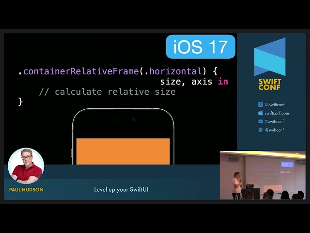 SwiftConf 2023 – Paul Hudson: Level up your SwiftUI