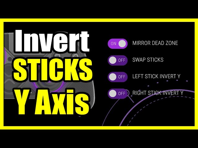 How to Invert your Y Axis on Thumbsticks for Victrix Pro BFG Controller on Control Hub App