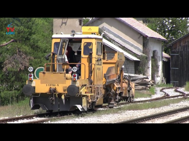 Plasser & Theurer railroad work machine USP 3000 C