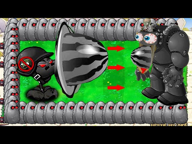 99 Doom Gatling Pea Melon Vs 999 Doom Dr Zomboss Gargantuar Plants Vs Zombies Hack