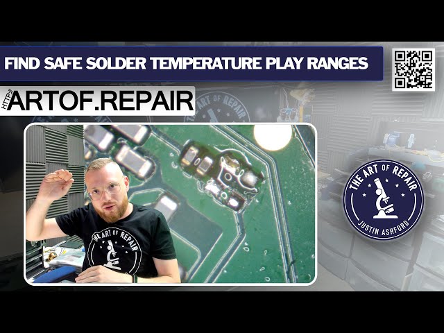 When to BACK OFF the HEAT during Microsoldering | Calculate safe play ranges via visual indicators!
