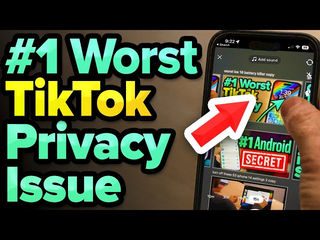 #1 TikTok Privacy Issue & Everything They Know About You [LIVE]