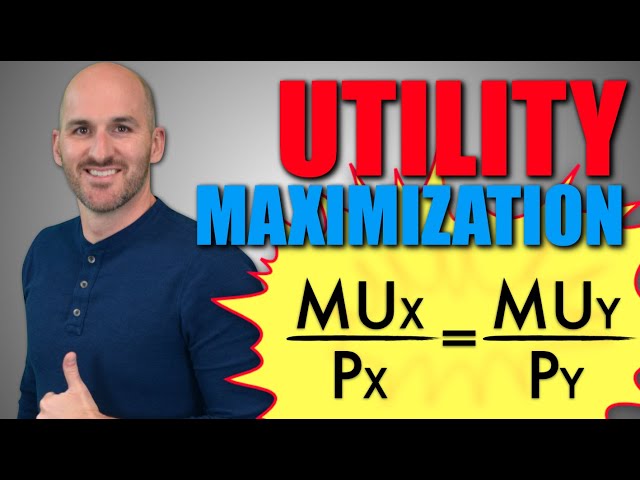Micro: Unit 2.2 -- Utility Maximization