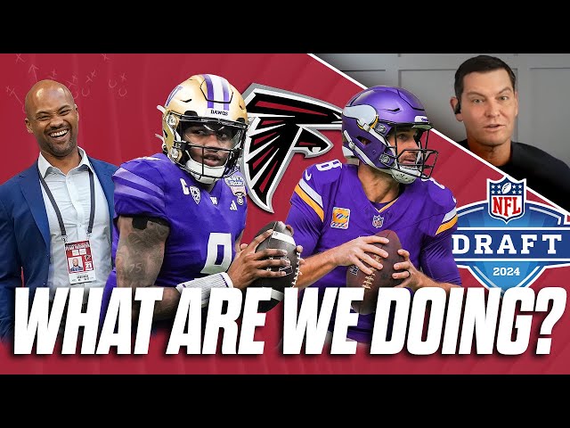 WHY did Falcons Draft Michael Penix Jr? Atlanta Native Rants on Falcons QB Situation after 1st Round