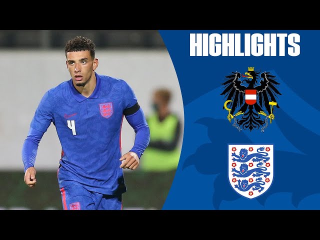 Nketiah & Godfrey Keep Young Lions Top of Table | Austria U21 1-2 England U21 | Official Highlights