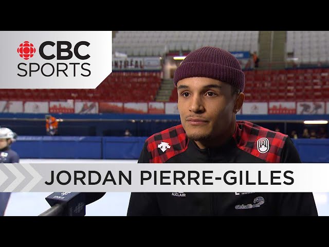 Jordan Pierre-Gilles looking forward to skate in front of friends/family at  Speed Skating World Cup