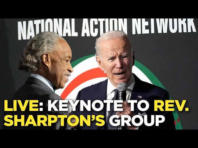 Watch live: Biden speaks at National Action Network Convention