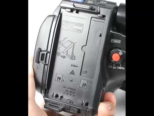 How To Insert Battery In Camcorder