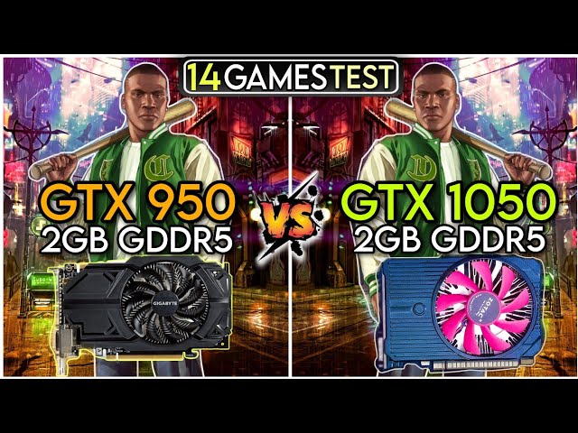 GTX 950 vs GTX 1050 | 14 Games Test | Which Is Better ?