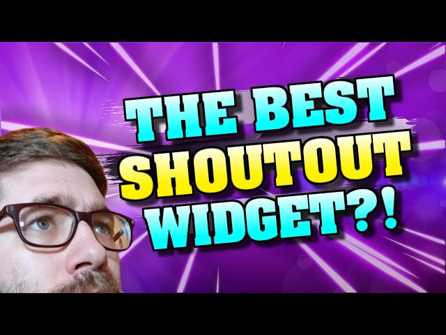 The BEST Twitch Shoutout Widget on Streamelements 2020