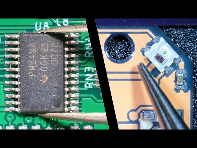 Microscopic Soldering with the Andonstar AD409 - Compilation #1 | makermoekoe