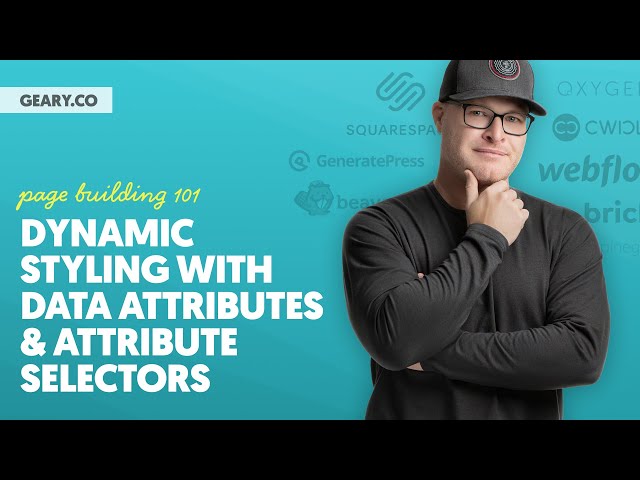 PB101: L19 - Dynamic Styling with Data Attributes & Attribute Selectors