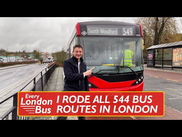 I Rode Every London Bus Route
