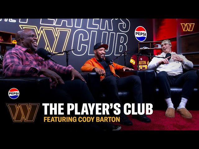 Setting the Tempo on Rivalry Week | The Player's Club with Cody Barton | Washington Commanders