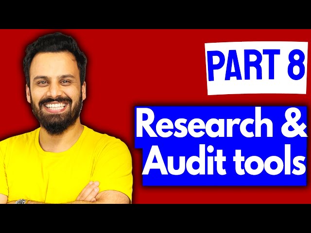 Digital Marketing Course - Tools for research and audit (video 8)