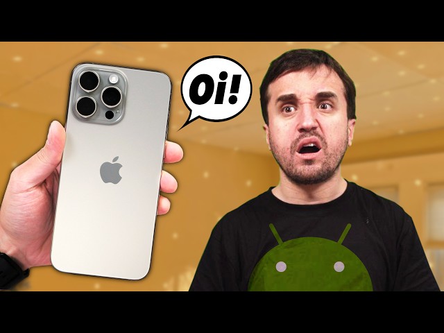 Fanboy de Android revisa o iPhone 15 Pro Max