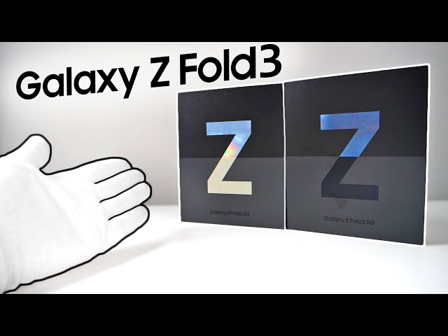 Samsung Galaxy Z Fold3 - Best Foldable Phone for Gaming? (Unboxing + Gameplay)