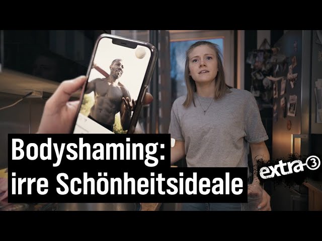 Bodyshaming: Die schrecklich perfekte Familie  | extra 3 | NDR