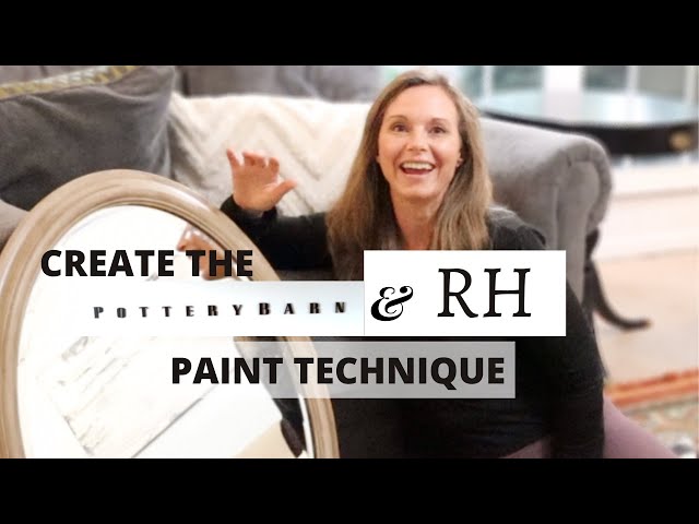 HOW TO CREATE LOOK OF POTTERY BARN FURNITURE & RH ON ANY PIECE OF FURNITURE USING 2 SIMPLE THINGS!