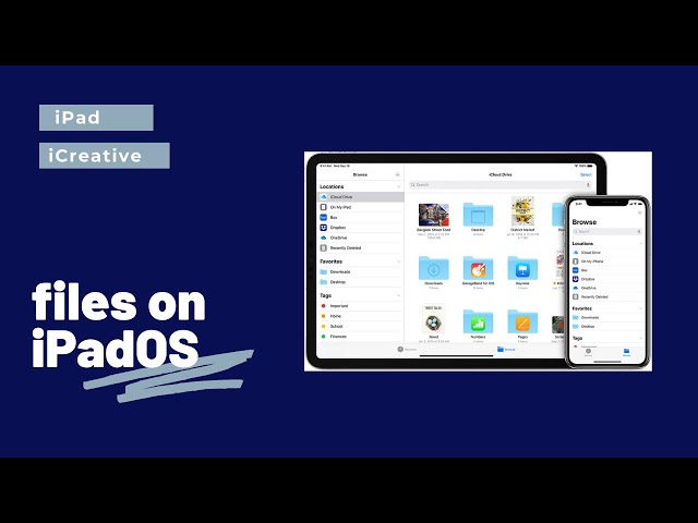 Files App in iPad OS