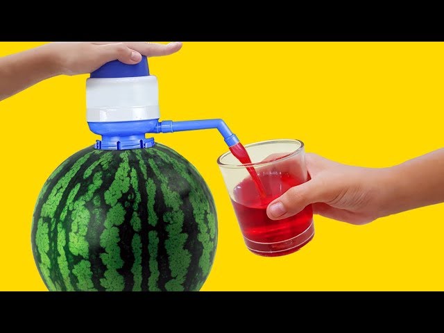AWESOME LIFE HACKS WITH WATERMELON