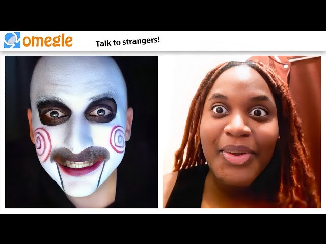 SCARE TROLLING on OMEGLE