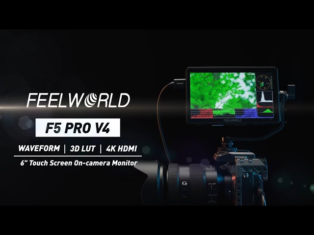 FEELWORLD F5 PRO V4 6" Wireless Director monitor 4K HDMI Touch Screen for filmmkers #feelworld