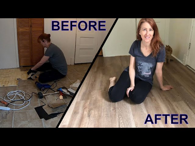 Kitchen Floor Replacement | Quarantine Home Improvement Project