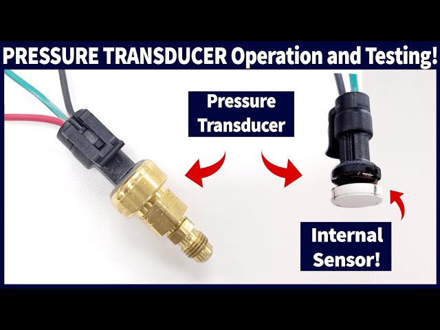 HVAC Pressure Transducer Operation and Testing!