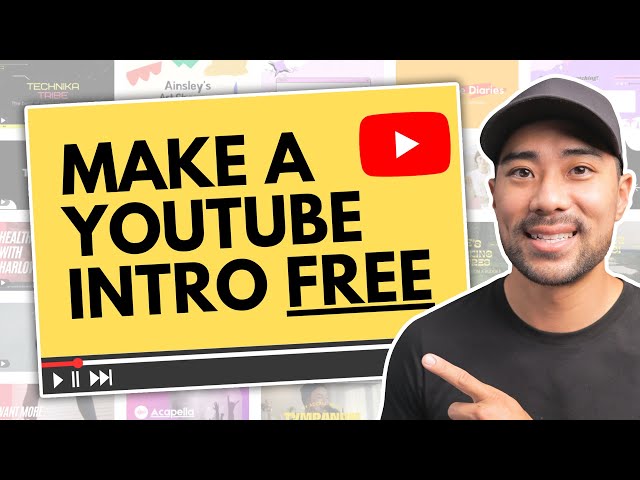 How To Make an Animated YouTube Intro Free In Canva // Intro Video For YouTube Channel