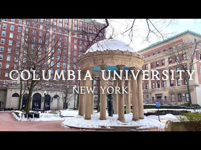 [4K] 🇺🇸NYC / Columbia University, Ivy League Campus Tour /Feb.20 2021
