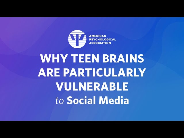 Why teen brains are particularly vulnerable to social media