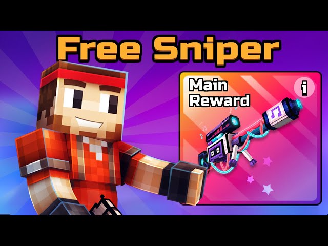 FREE PARTY SNIPER RIFLE in Pixel Gun 3D - INSANE Gameplay!