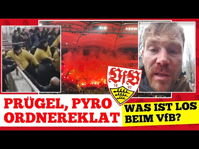 Blockfahnen-Klau, Prügel und Pyro - Was ist los beim VfB?