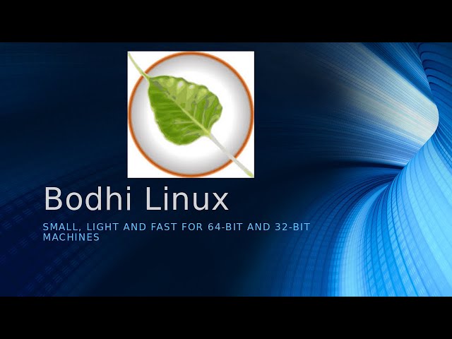 A Look at Bodhi Linux