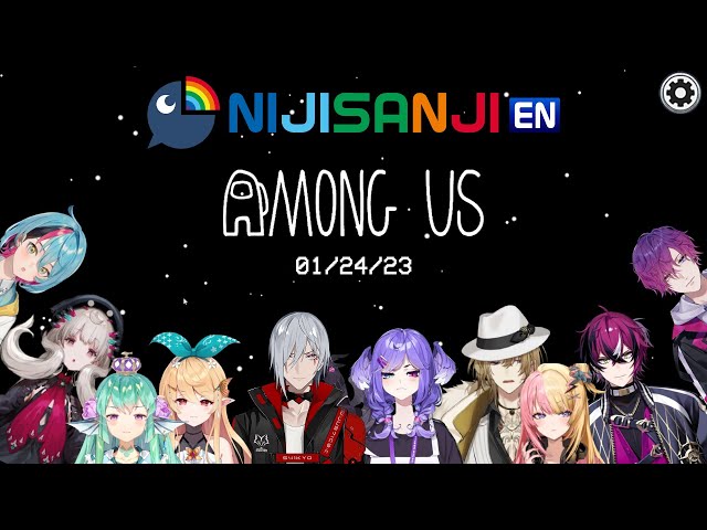 【All POV】Nijisanji EN Among Us Collab feat. XSOLEIL!【All Rounds】