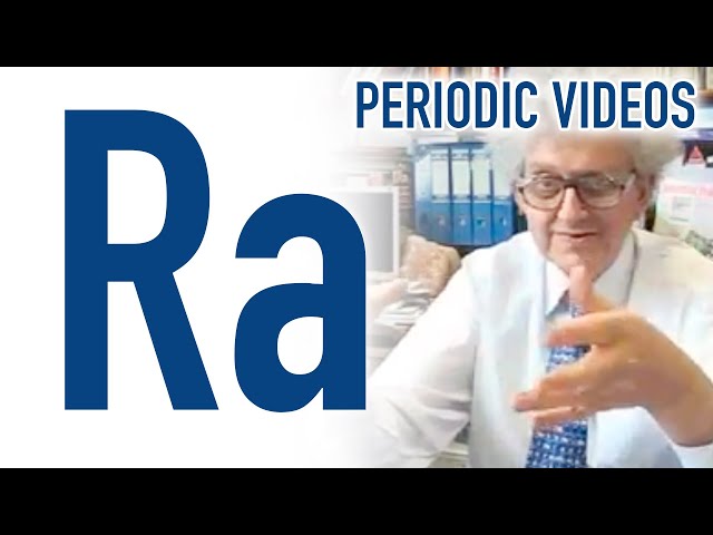 Radium - Periodic Table of Videos