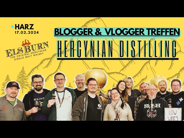 Whisky Blogger & Vlogger Treffen Elsburn Hercynian Distilling Co. 2024 - Ein mega Tag im Harz!
