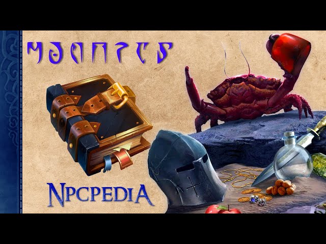 NPCpedia: The Mudcrab Merchant