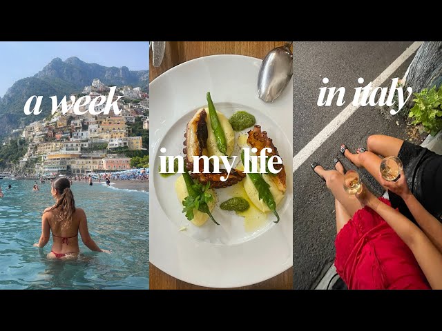 Italy Diaries | beach day off, learning to make pizza, adjusting to change