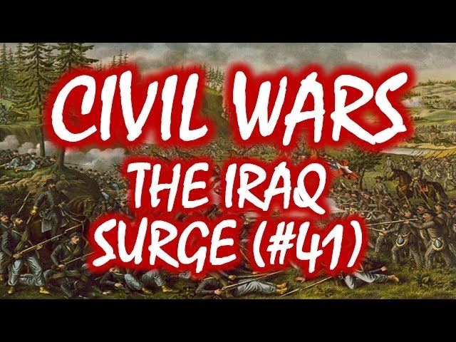 Civil Wars MOOC (#41): The Iraq Surge