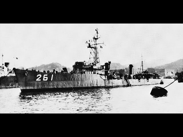 JDS Wakaba - The Last IJN Destroyer (in Japan)