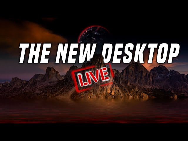 🔴 Live - New Desktop - Working with 1440p Resolutions and Scaling