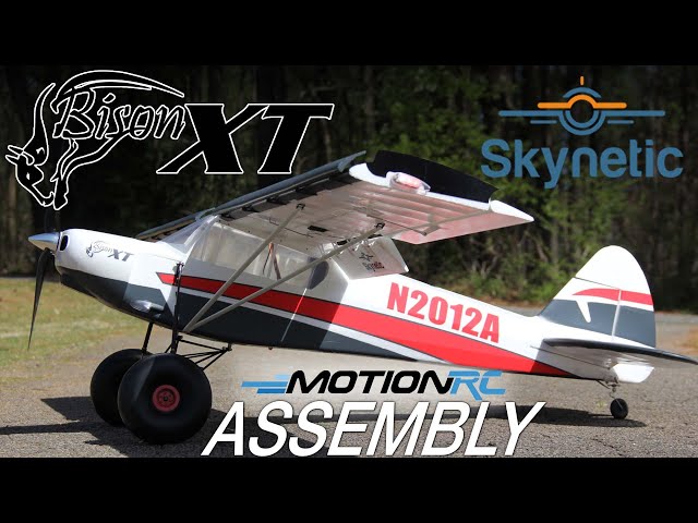 Assembling the Skynetic Bison 1750mm Electric STOL - Motion RC